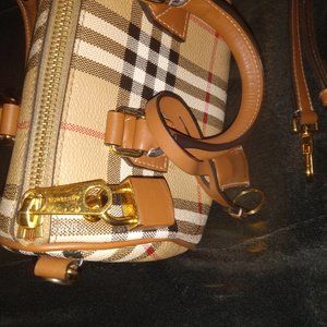 Mini Check Bowling Bag